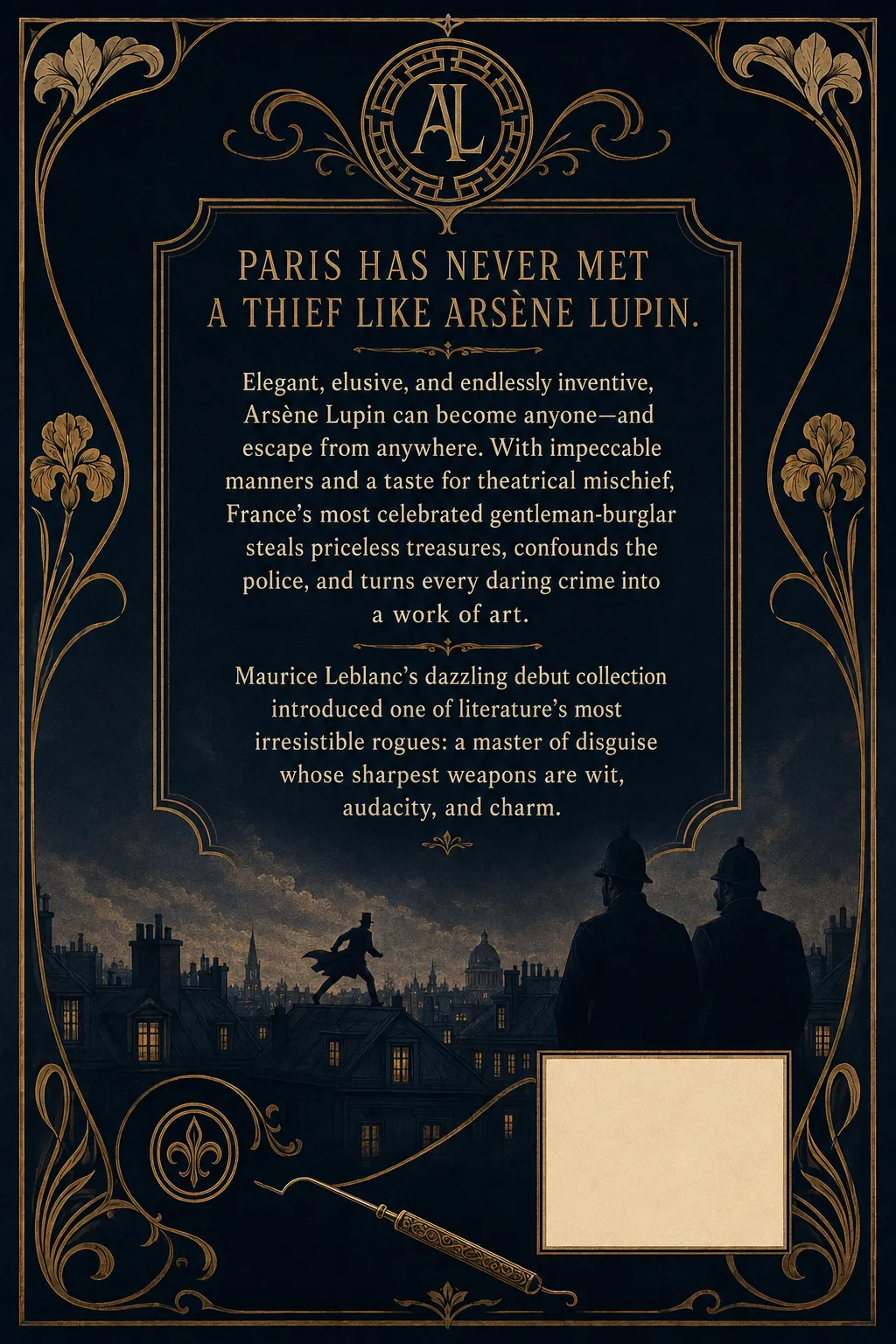 The Extraordinary Adventures of Arsène Lupin, Gentleman-Burglar