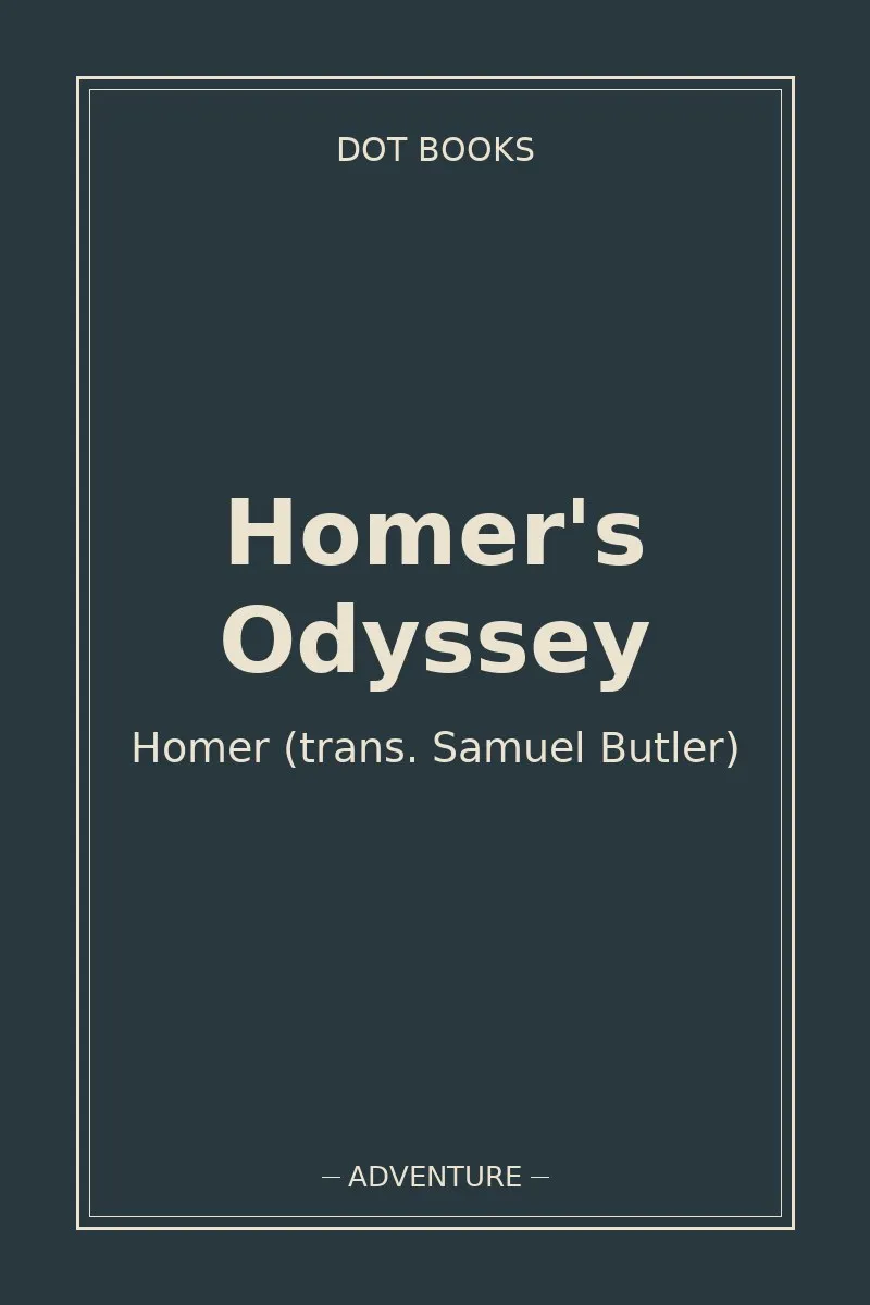 Homer's Odyssey — book cover