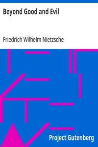 Beyond Good and Evil by Friedrich Nietzsche — book cover