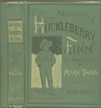 Adventures of Huckleberry Finn by Mark Twain — book cover