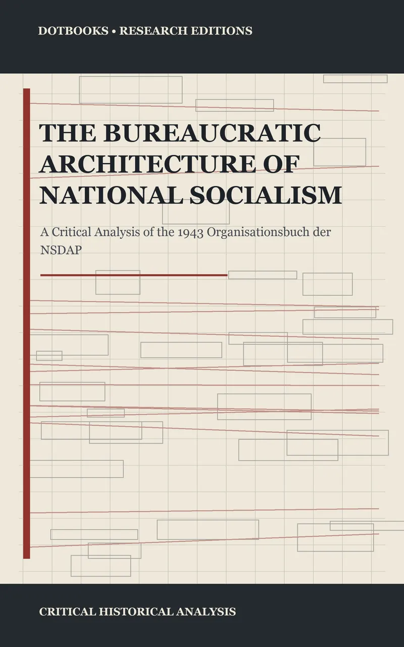 The Bureaucratic Architecture of National Socialism — critical historical analysis cover