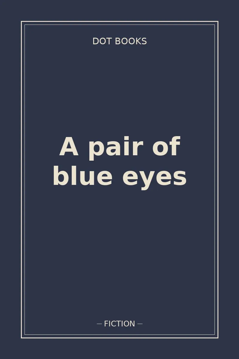 A pair of blue eyes