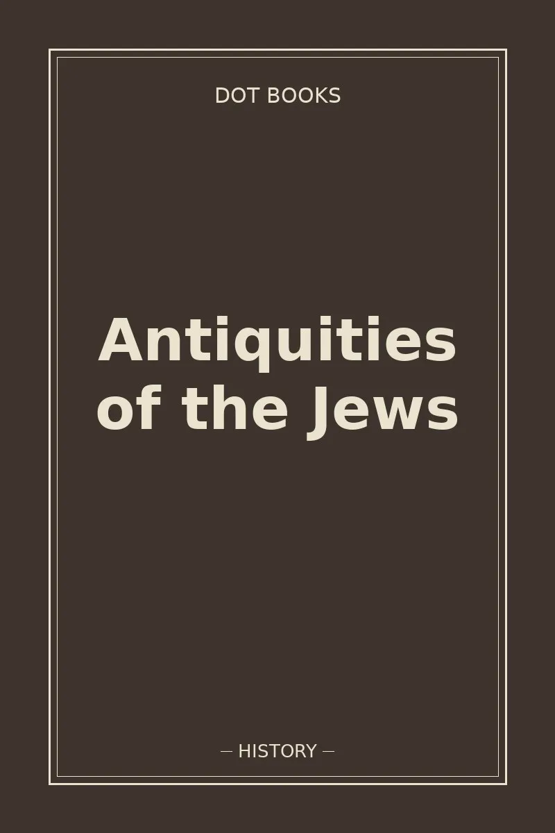 Antiquities of the Jews