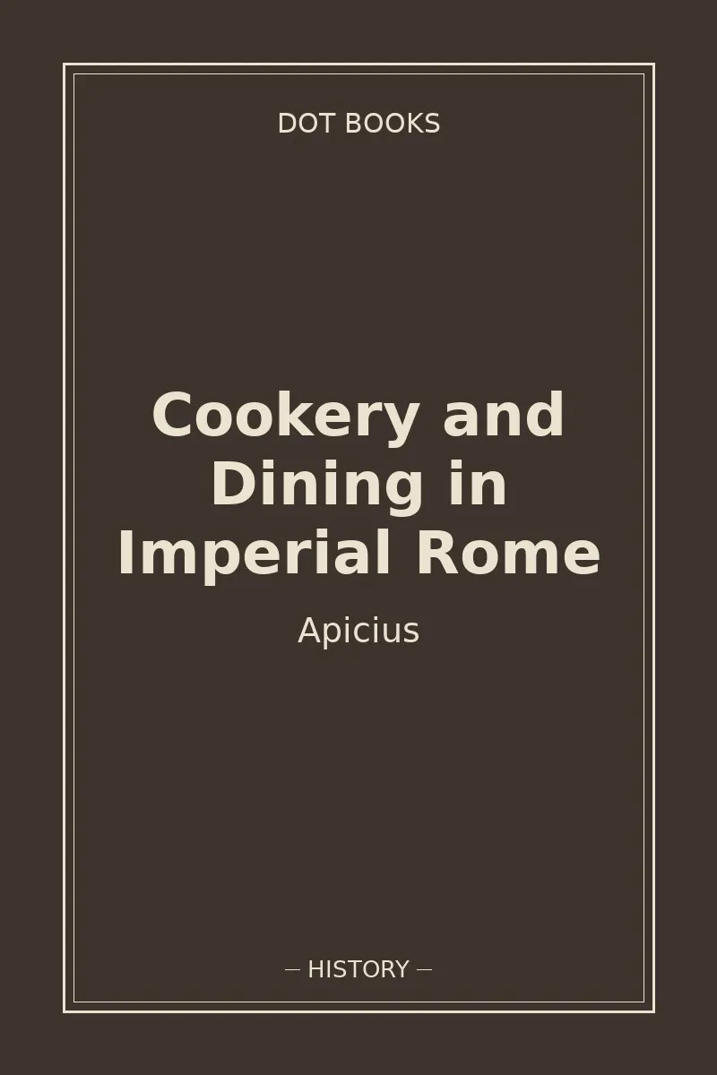 Cookery and Dining in Imperial Rome
