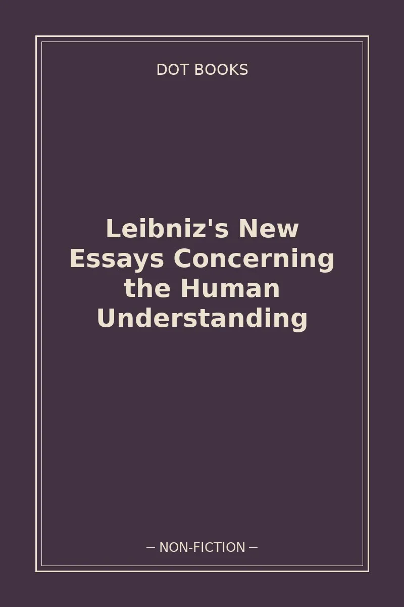 Leibniz's New Essays Concerning the Human Understanding