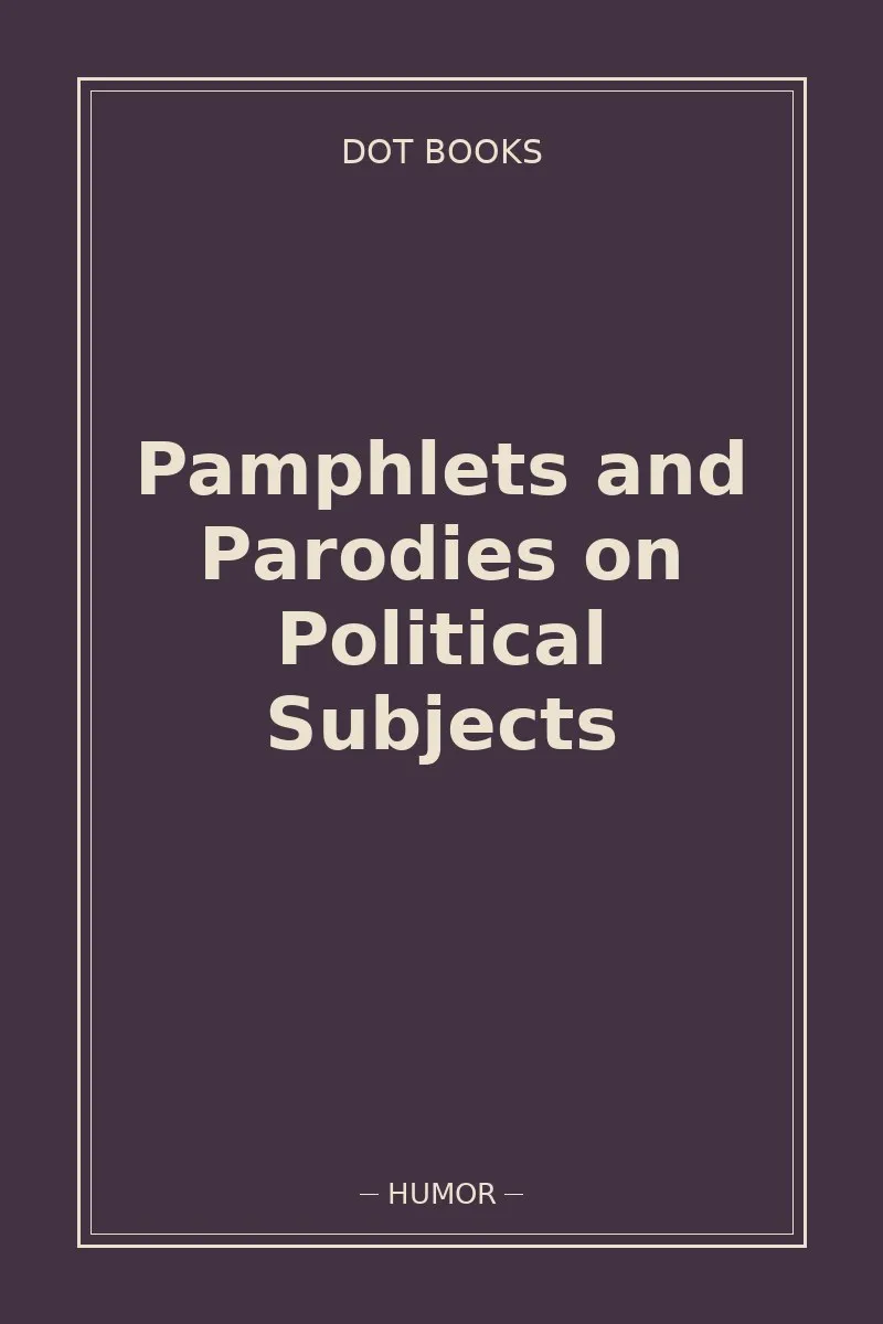 Pamphlets and Parodies on Political Subjects