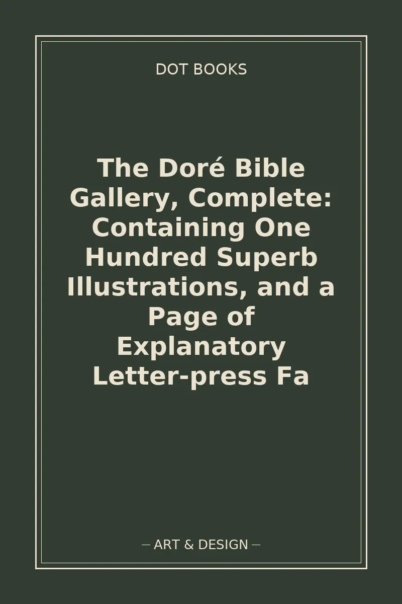 The Doré Bible Gallery, Complete: Containing One Hundred Superb Illustrations, and a Page of Explanatory Letter-press Fa