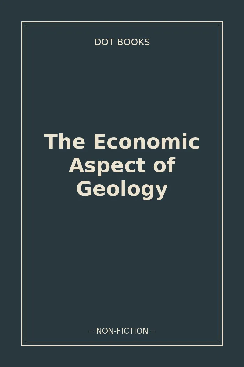 The Economic Aspect of Geology