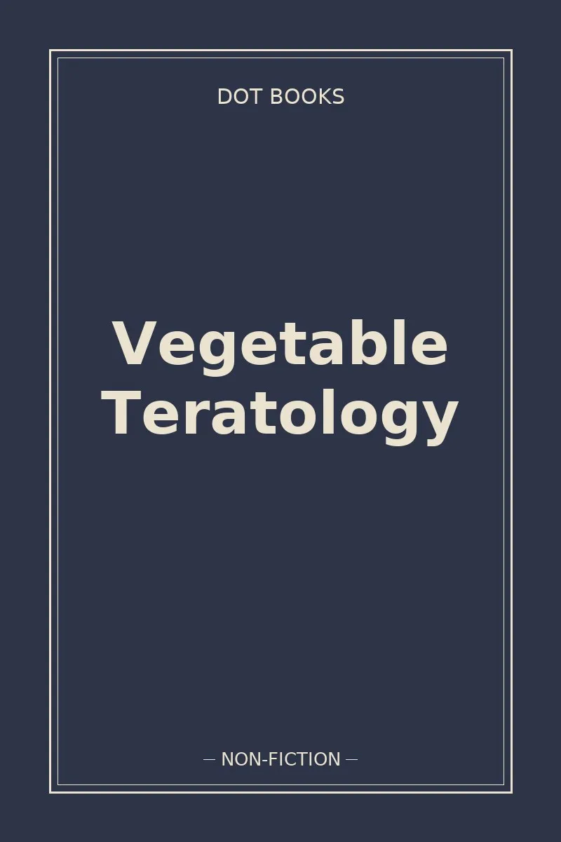 Vegetable Teratology