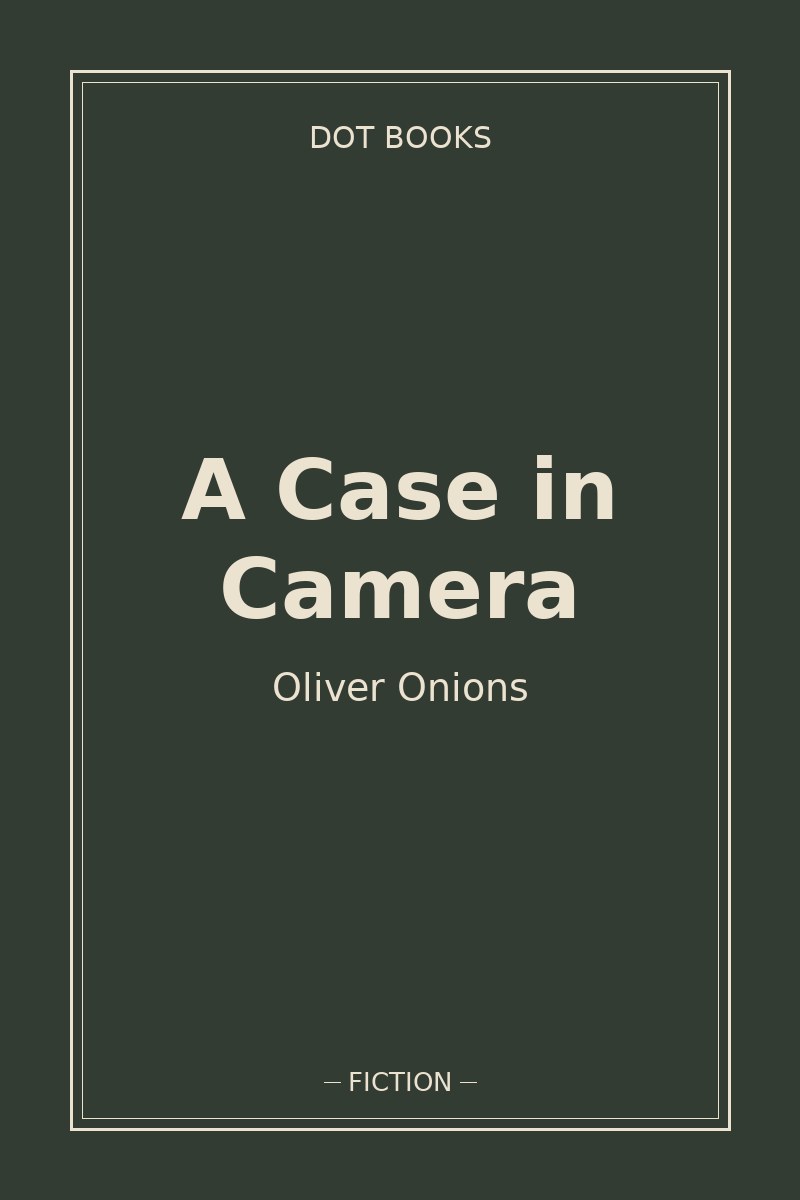 A Case in Camera — book cover