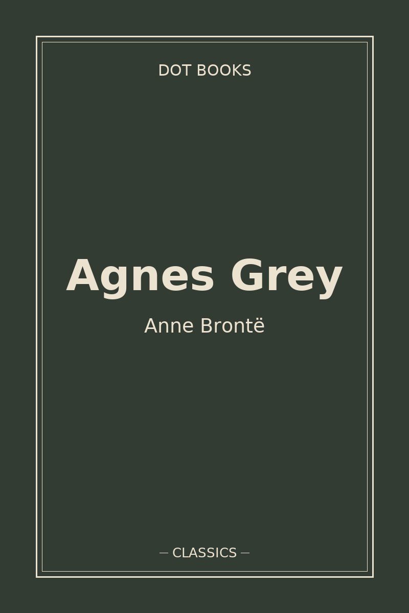 Agnes Grey — book cover