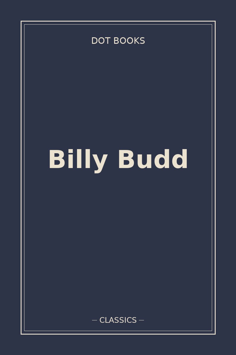 Billy Budd — book cover