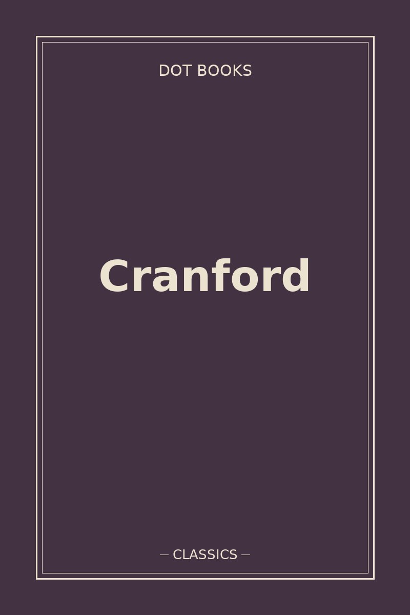 Cranford — book cover