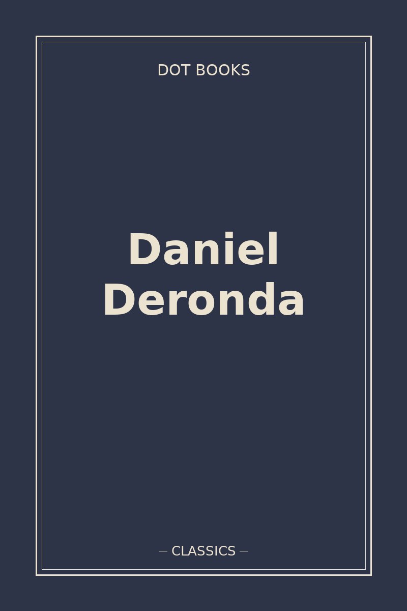 Daniel Deronda — book cover