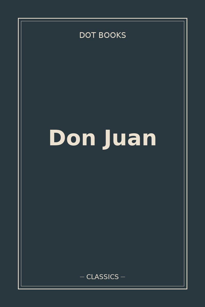 Don Juan — book cover