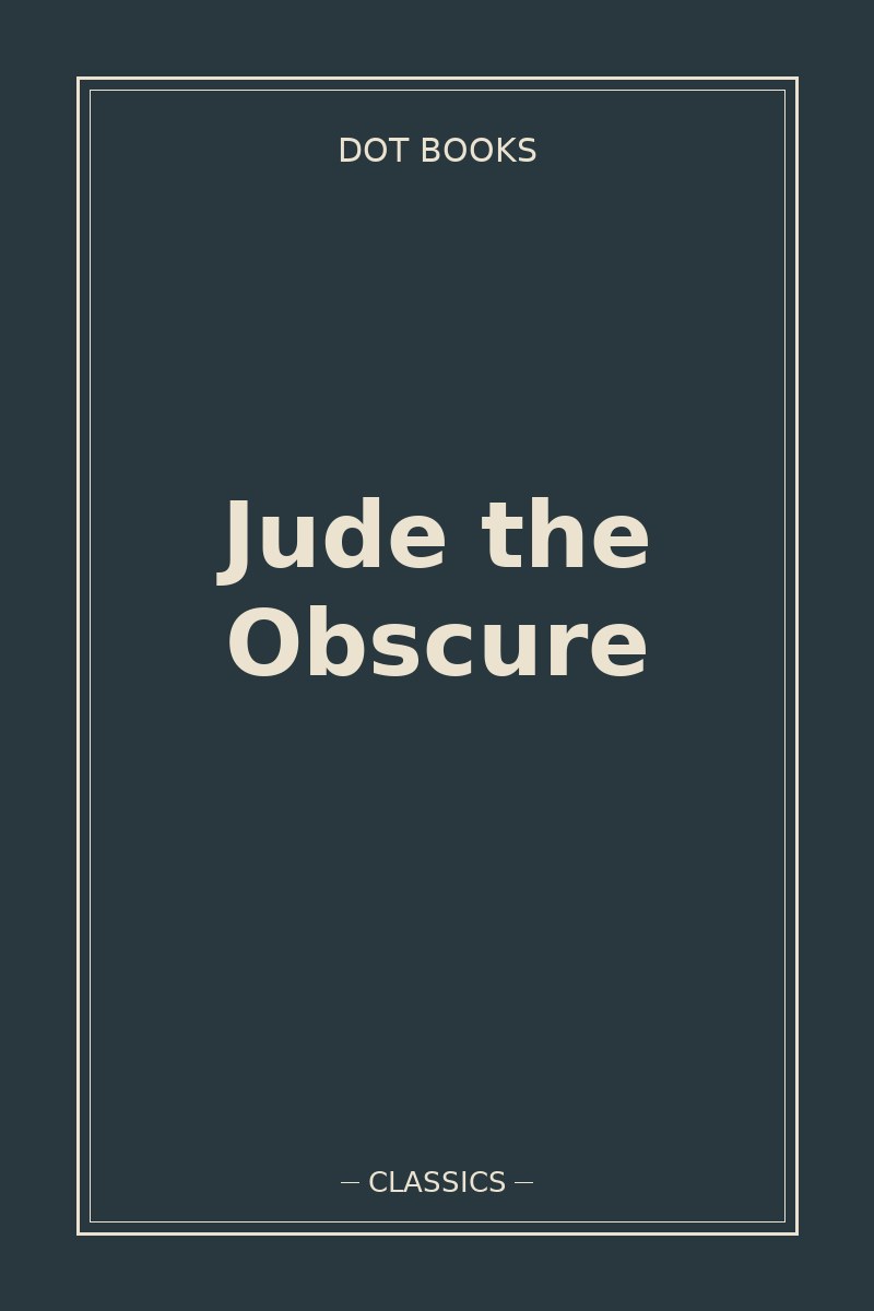 Jude the Obscure — book cover