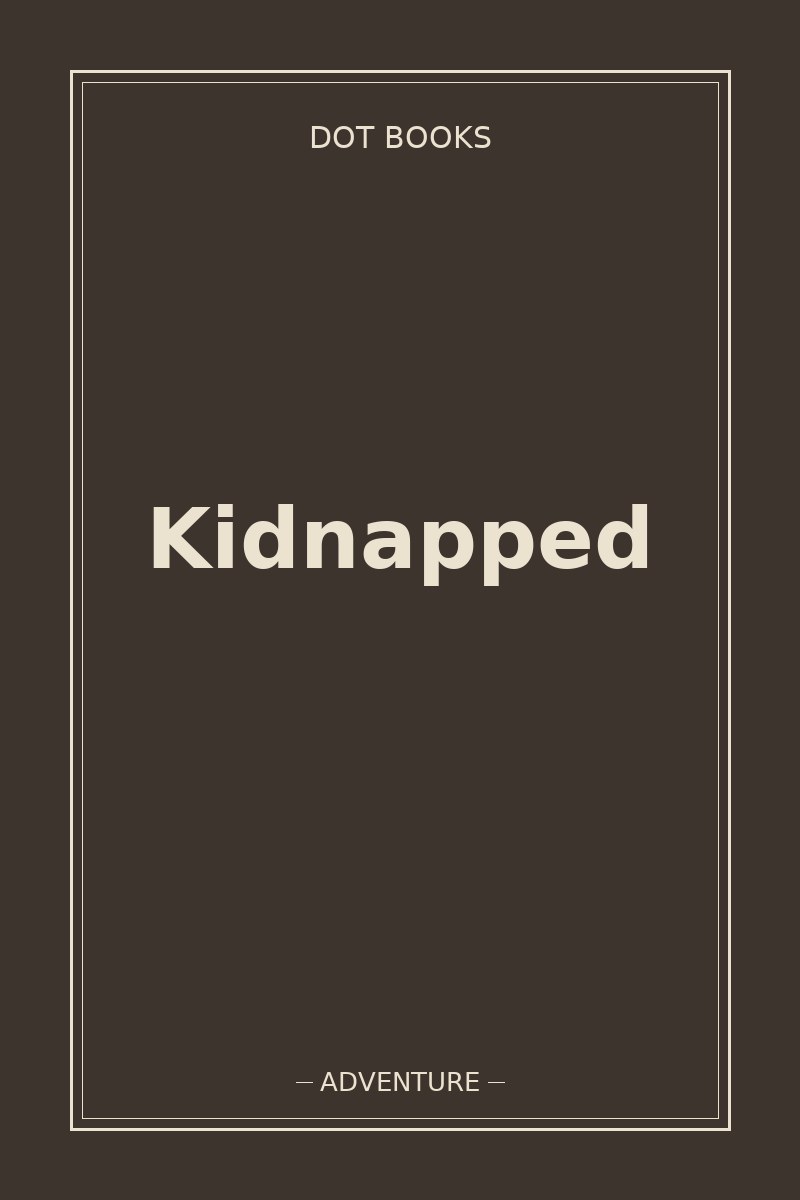 Kidnapped — book cover
