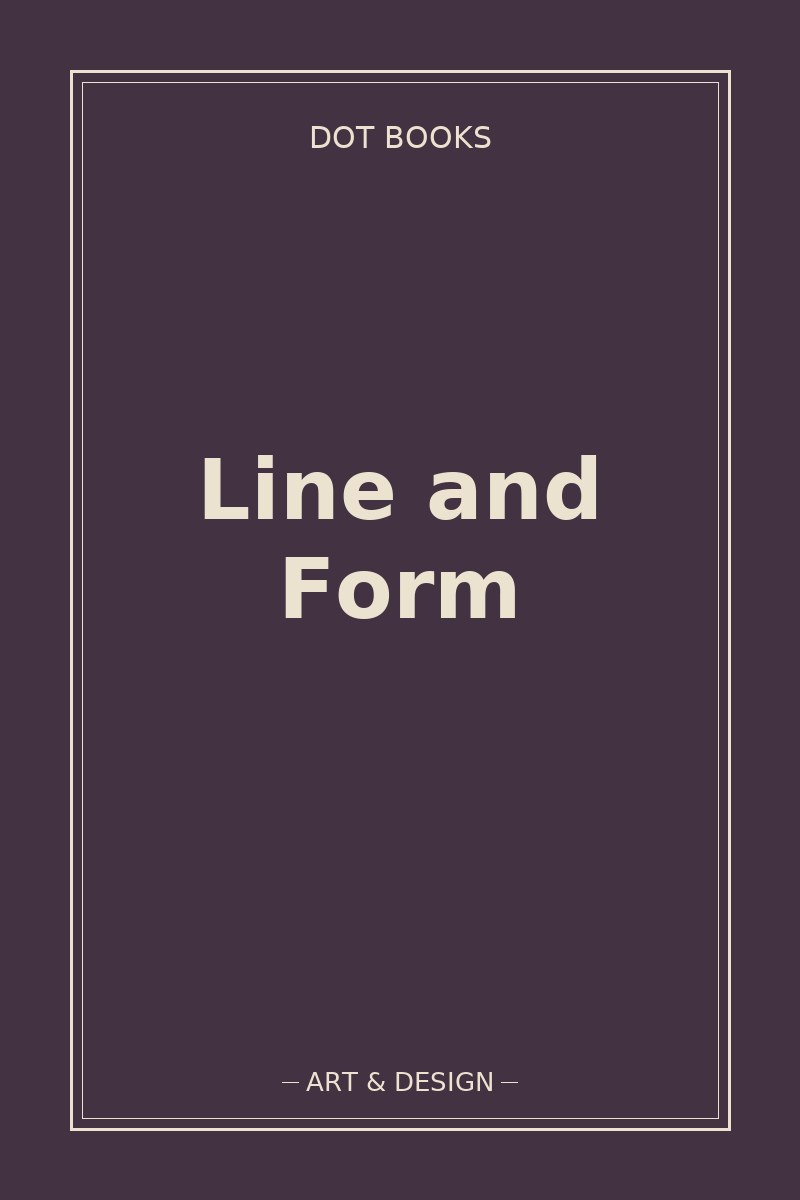 Line and Form — book cover