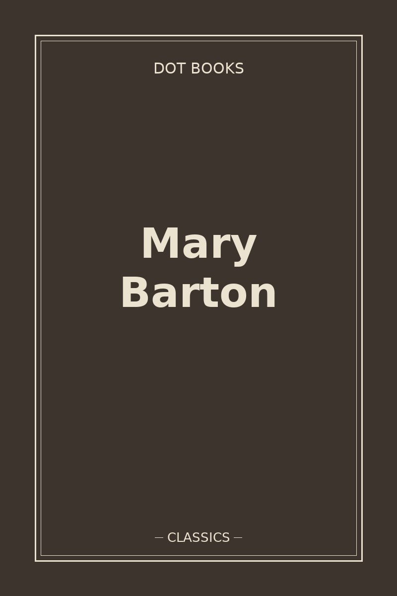 Mary Barton — book cover