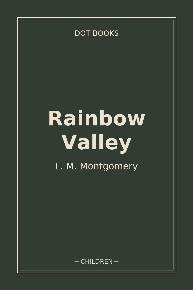 Rainbow Valley — book cover