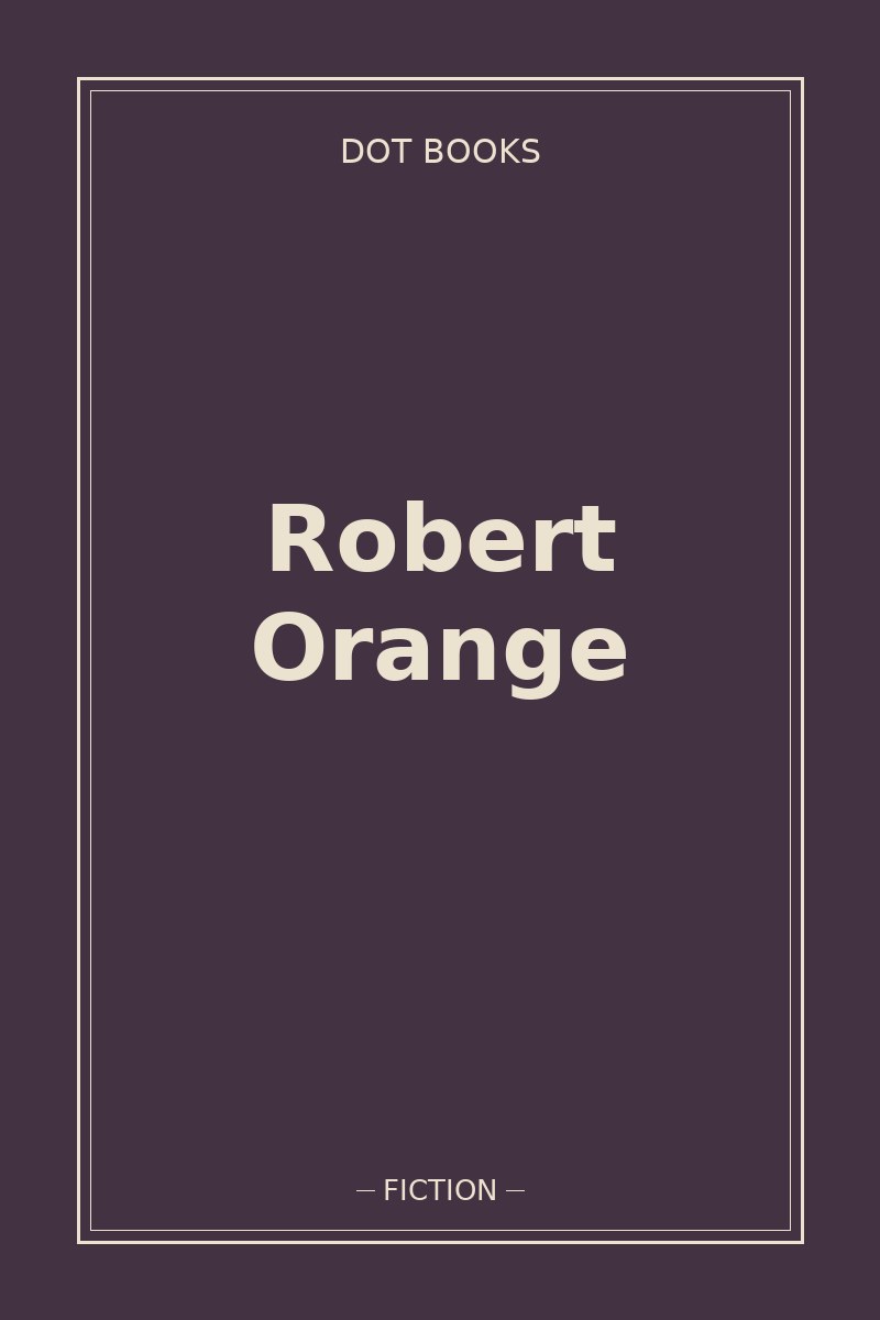 Robert Orange — book cover
