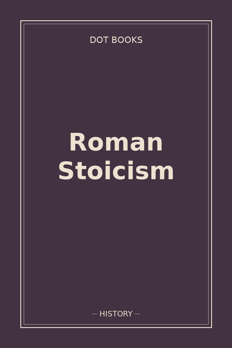 Roman Stoicism — book cover