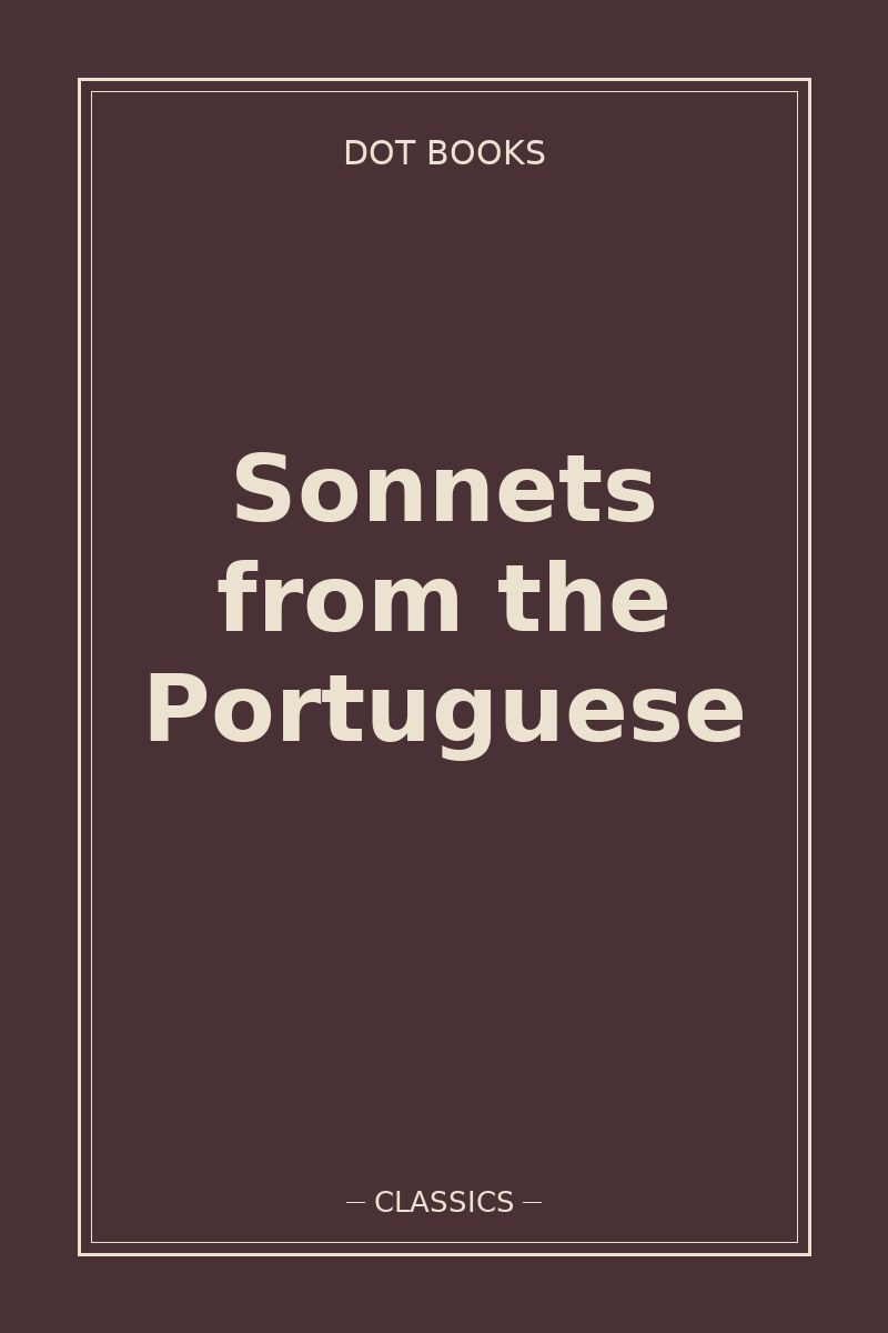 Sonnets from the Portuguese — book cover