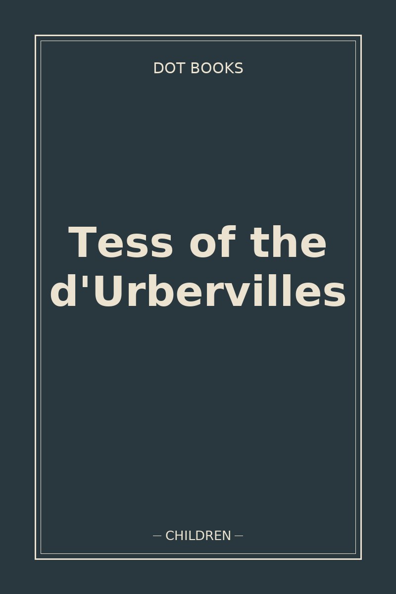 Tess of the d'Urbervilles — book cover