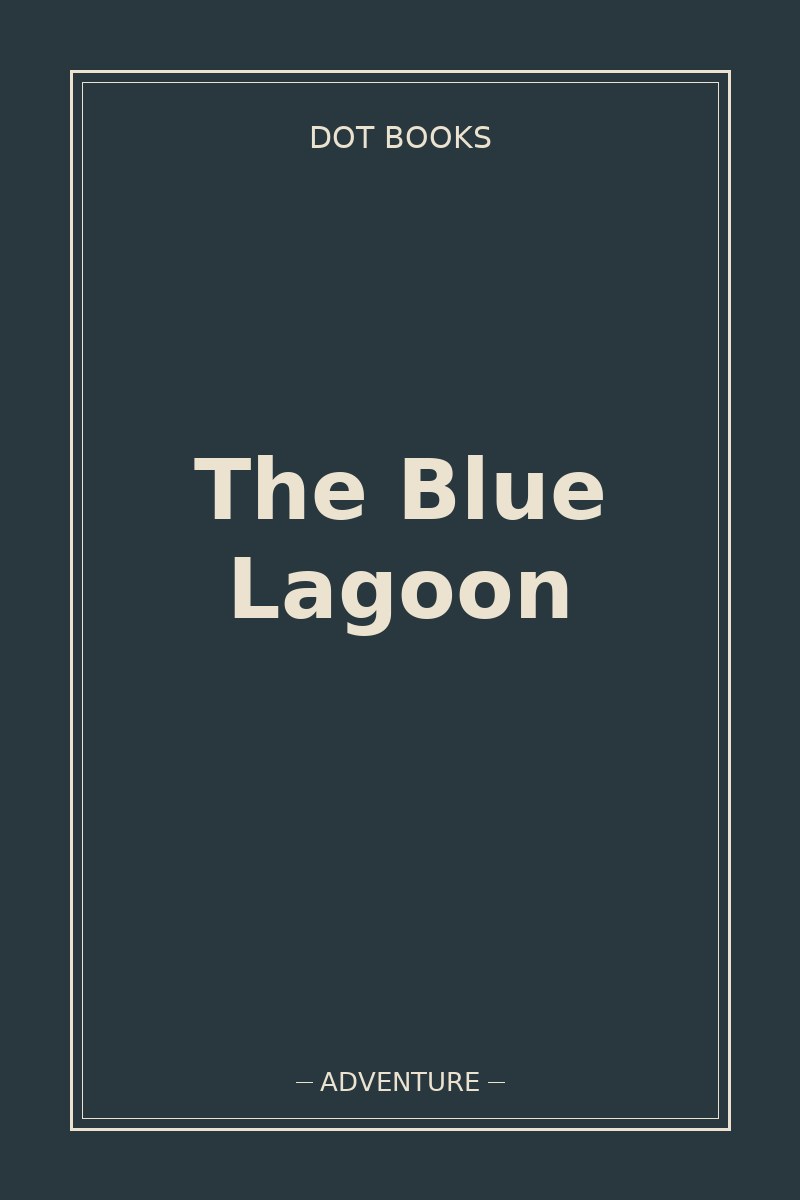 The Blue Lagoon — book cover