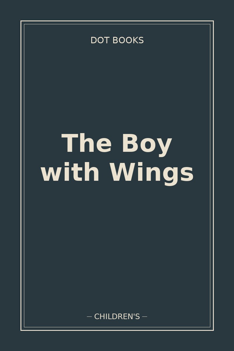 The Boy with Wings — book cover