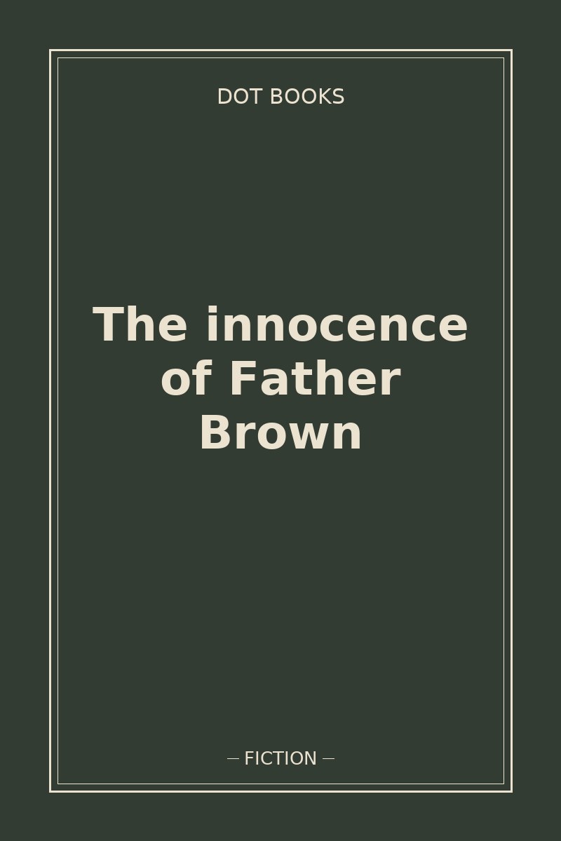 The innocence of Father Brown — book cover