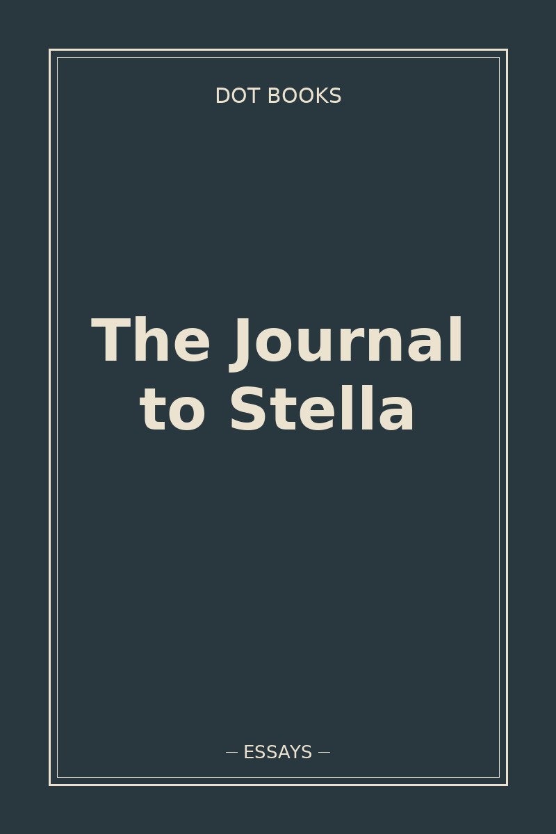 The Journal to Stella — book cover