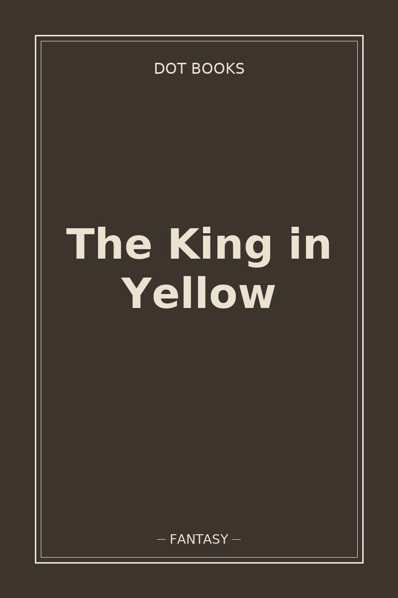 The King in Yellow — book cover