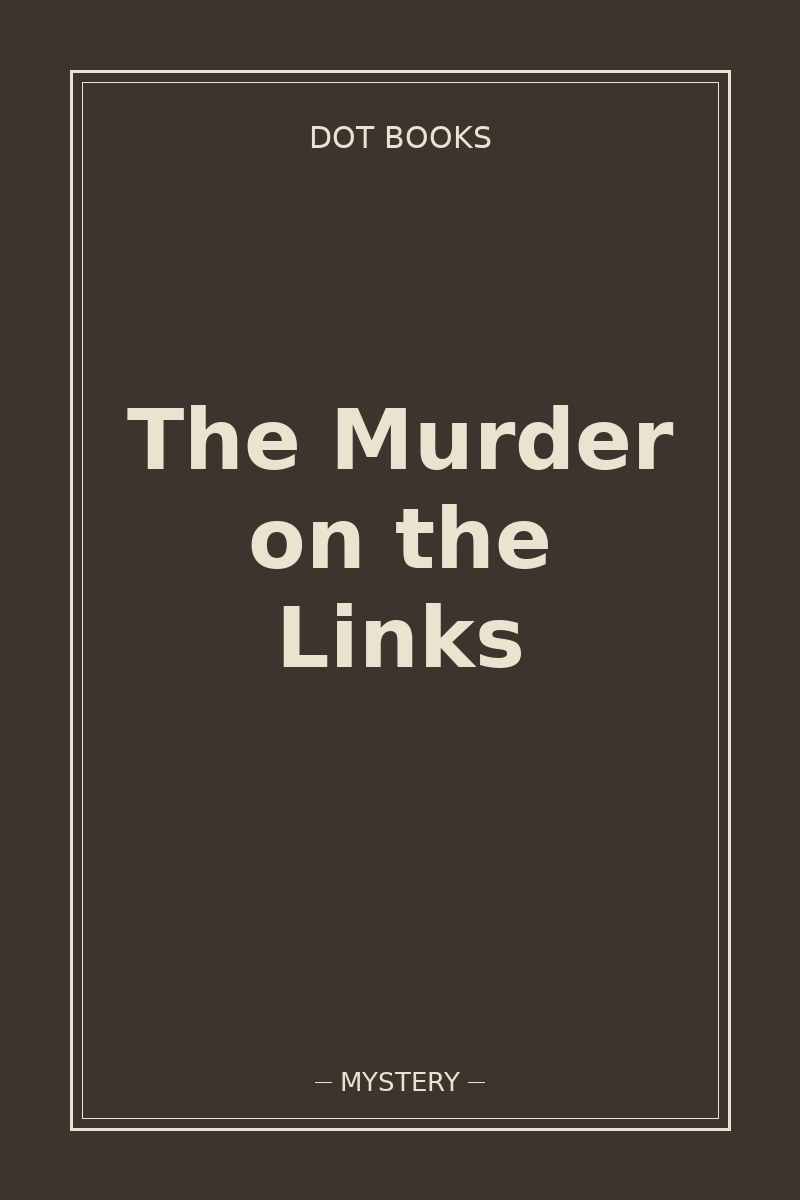 The Murder on the Links — book cover