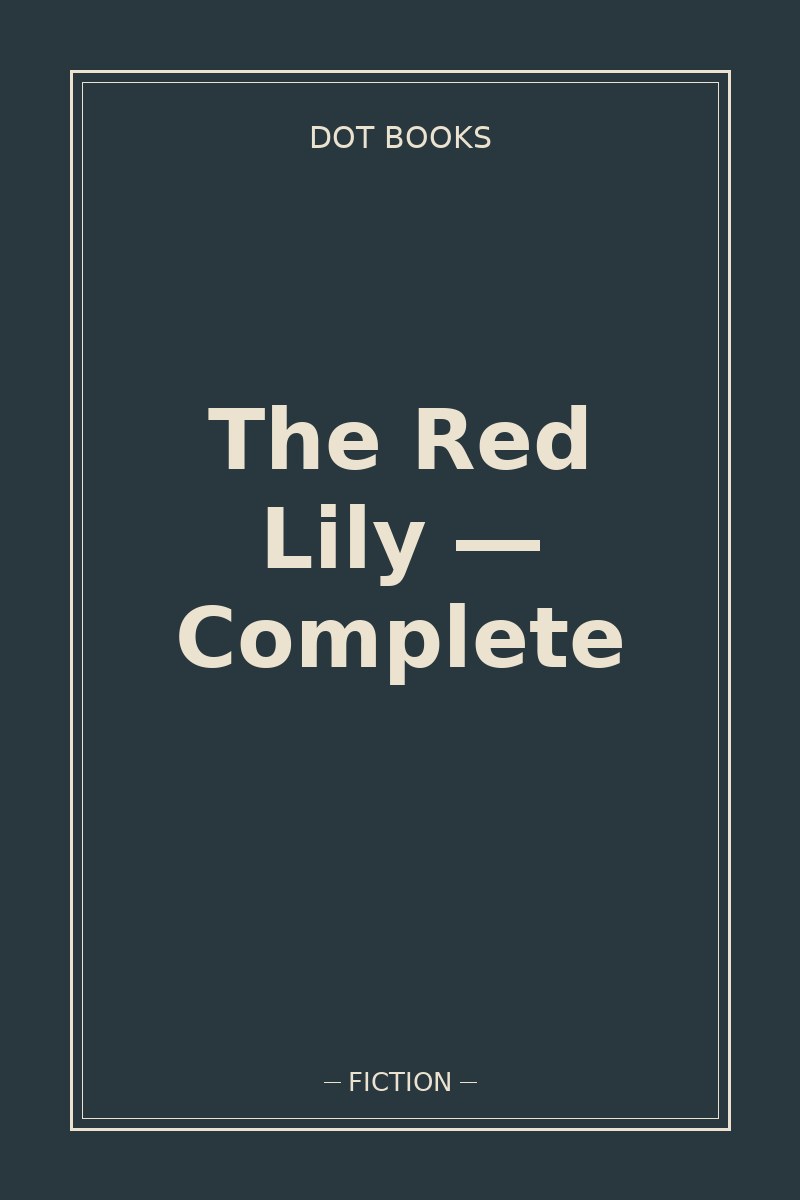 The Red Lily — Complete — book cover