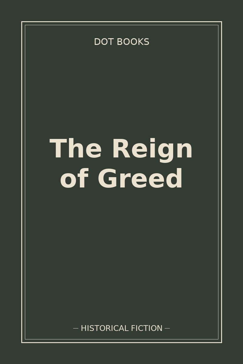 The Reign of Greed — book cover