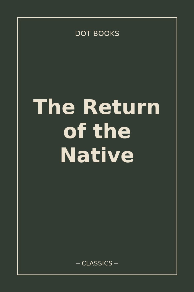 The Return of the Native — book cover