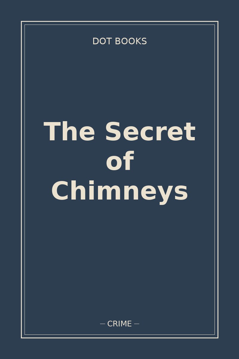 The Secret of Chimneys — book cover