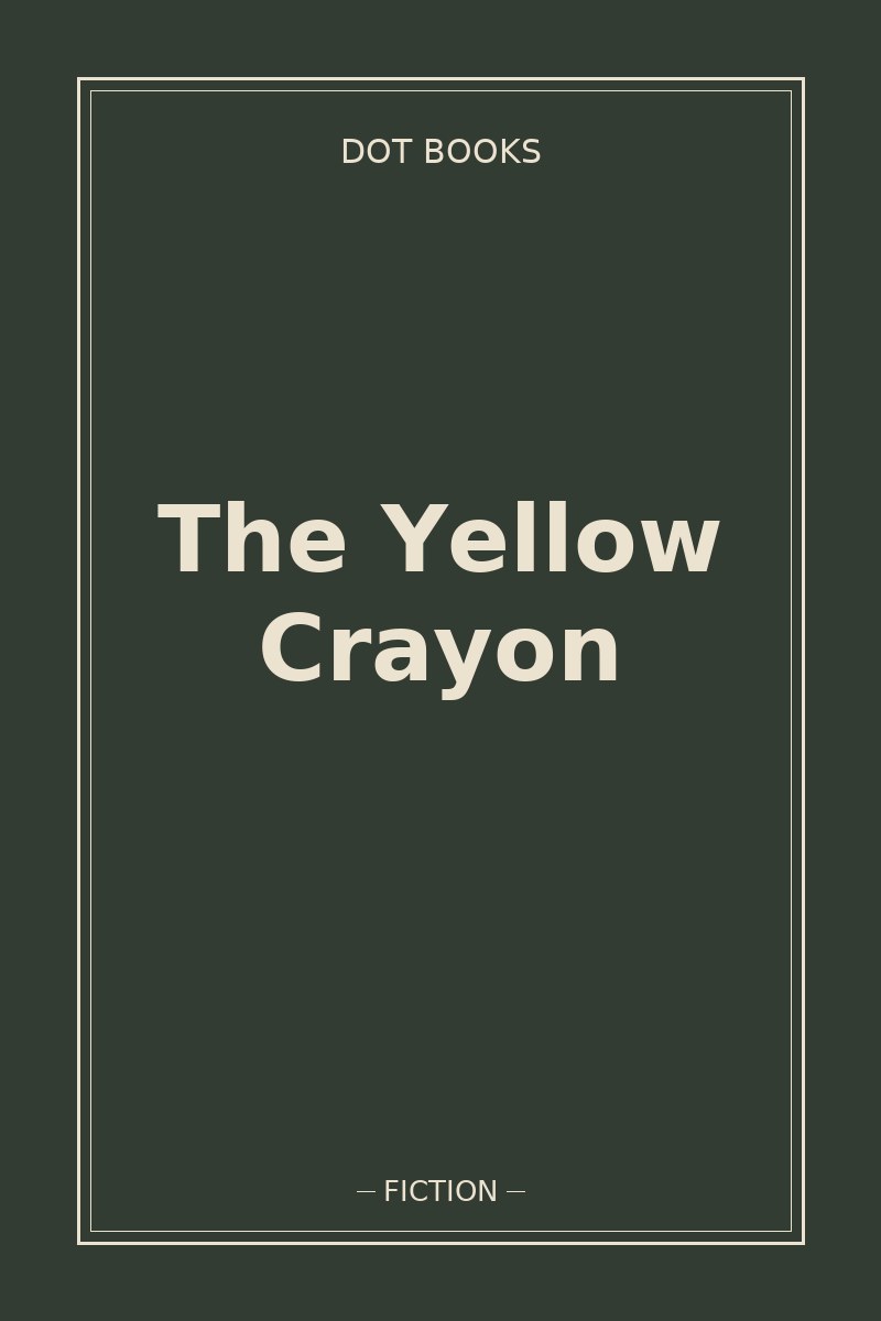 The Yellow Crayon — book cover