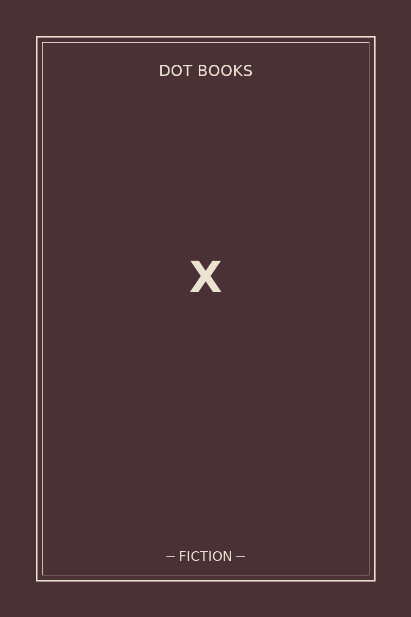 X — book cover