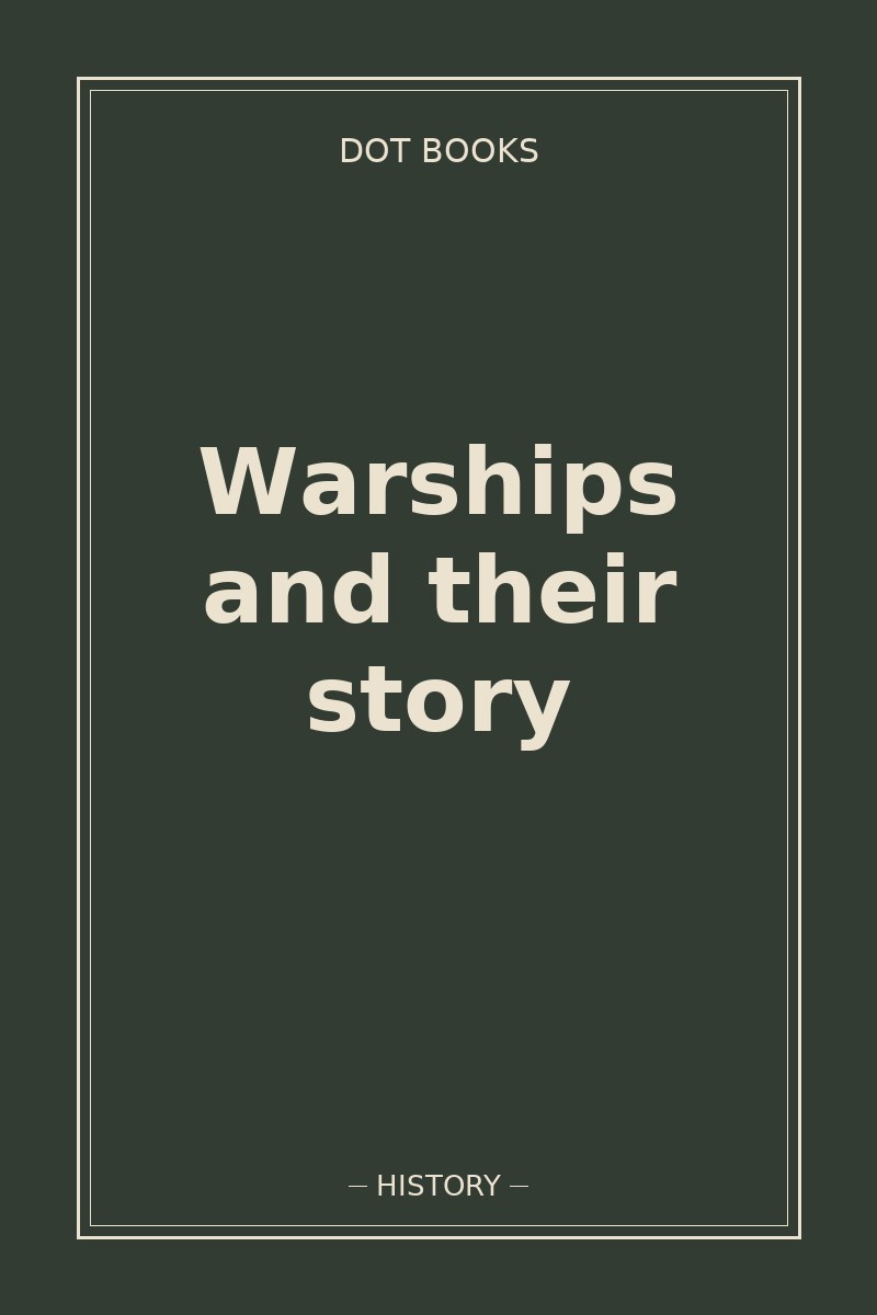 Warships and their story — book cover