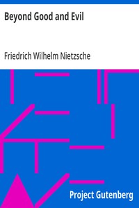 Beyond Good and Evil by Friedrich Nietzsche — book cover