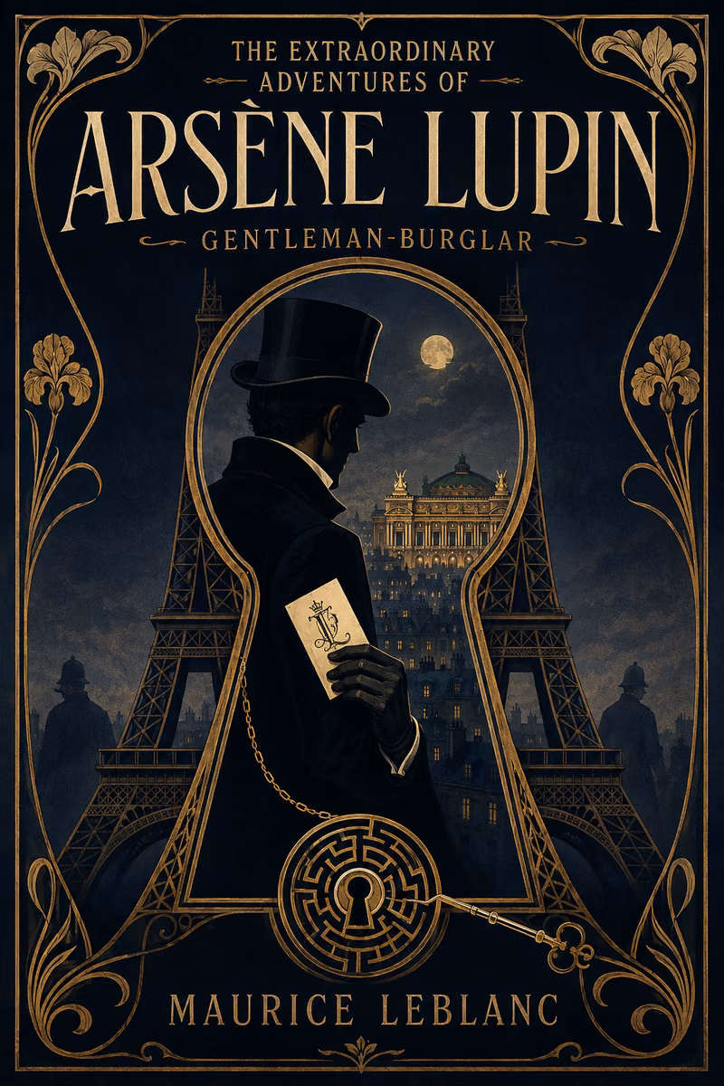The Extraordinary Adventures of Arsène Lupin, Gentleman-Burglar story poster