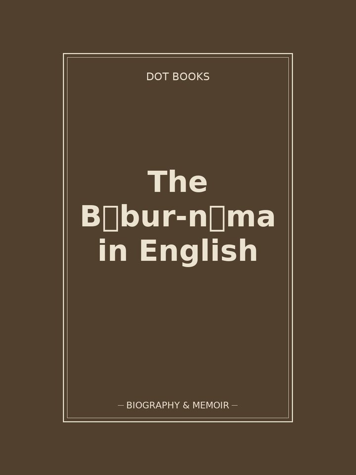 The Bābur-nāma in English: story poster
