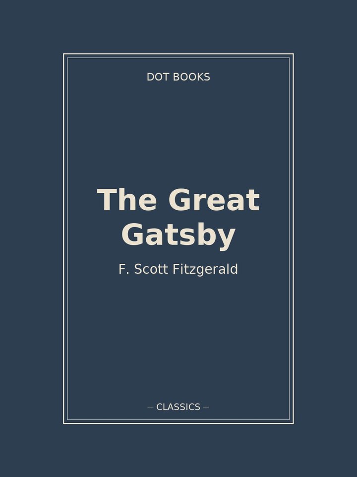 The Great Gatsby: story poster