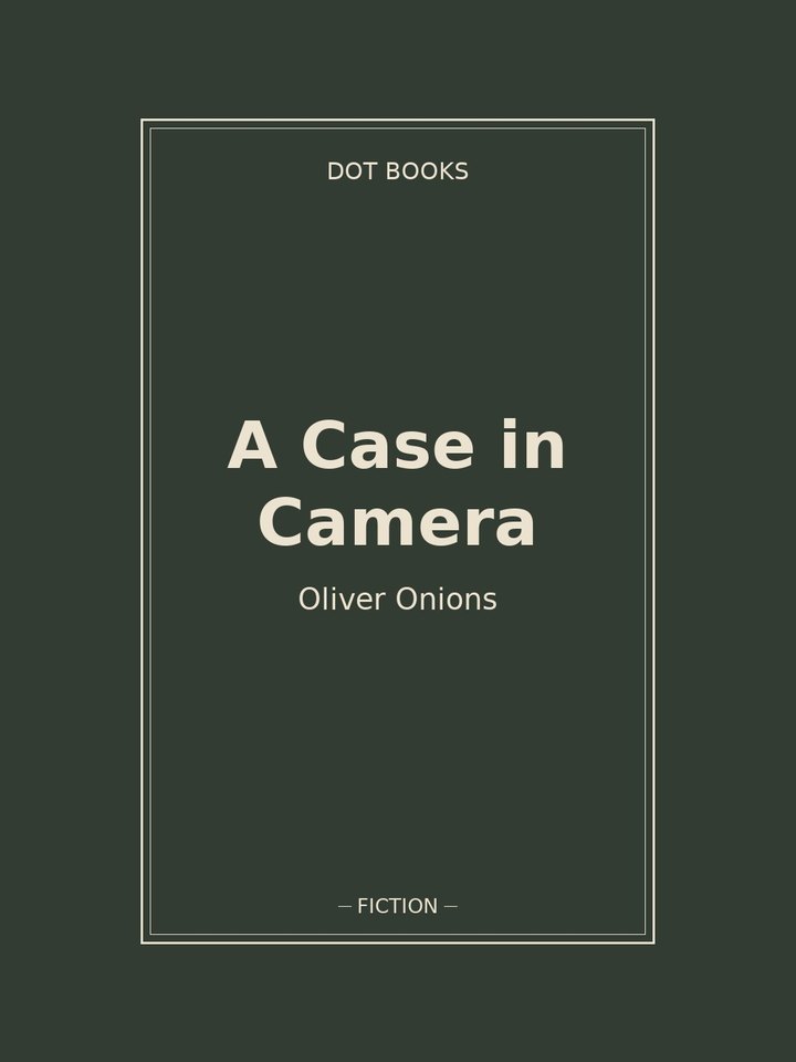 A Case in Camera: story poster