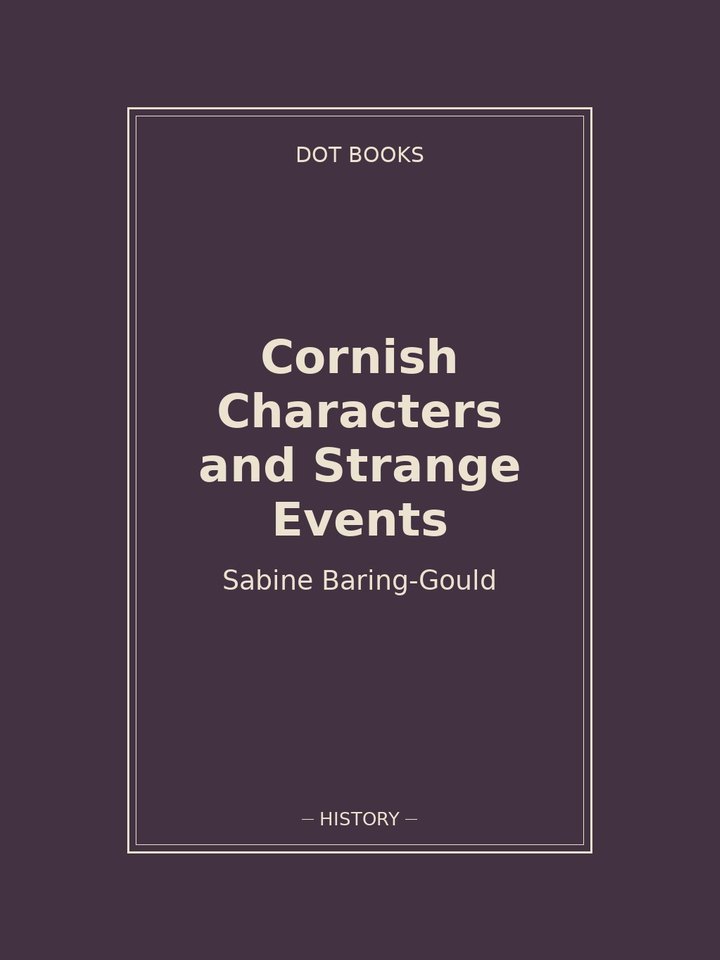 Cornish Characters and Strange Events: story poster