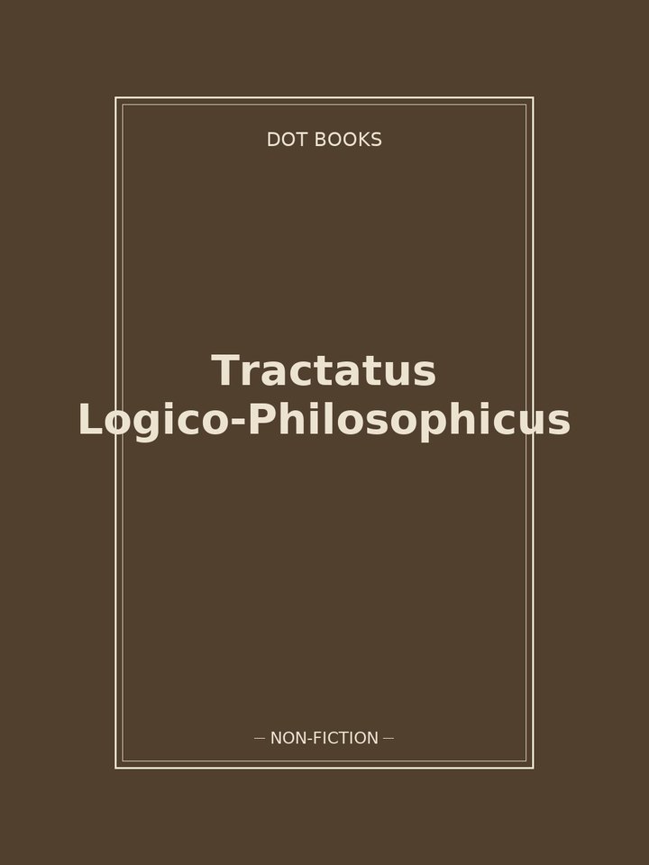 Tractatus Logico-Philosophicus: story poster