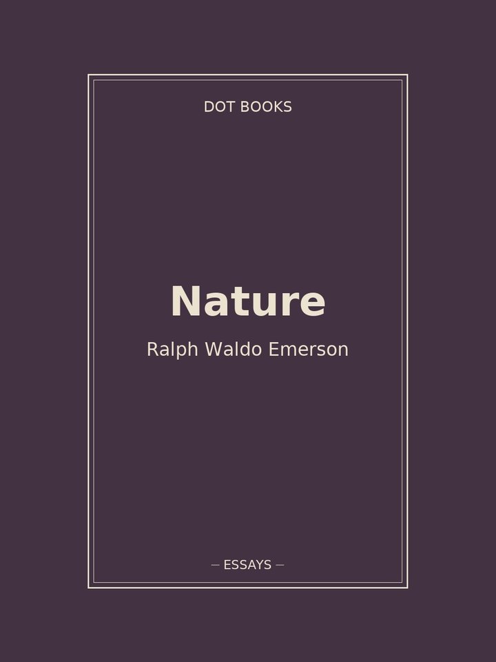 Nature: story poster