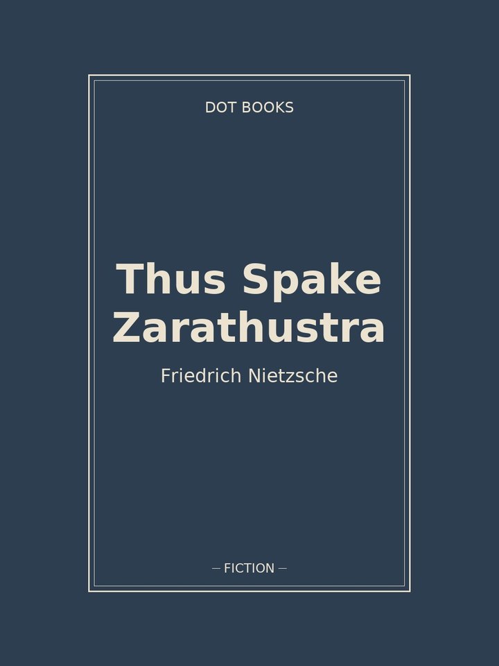 Thus Spake Zarathustra: story poster